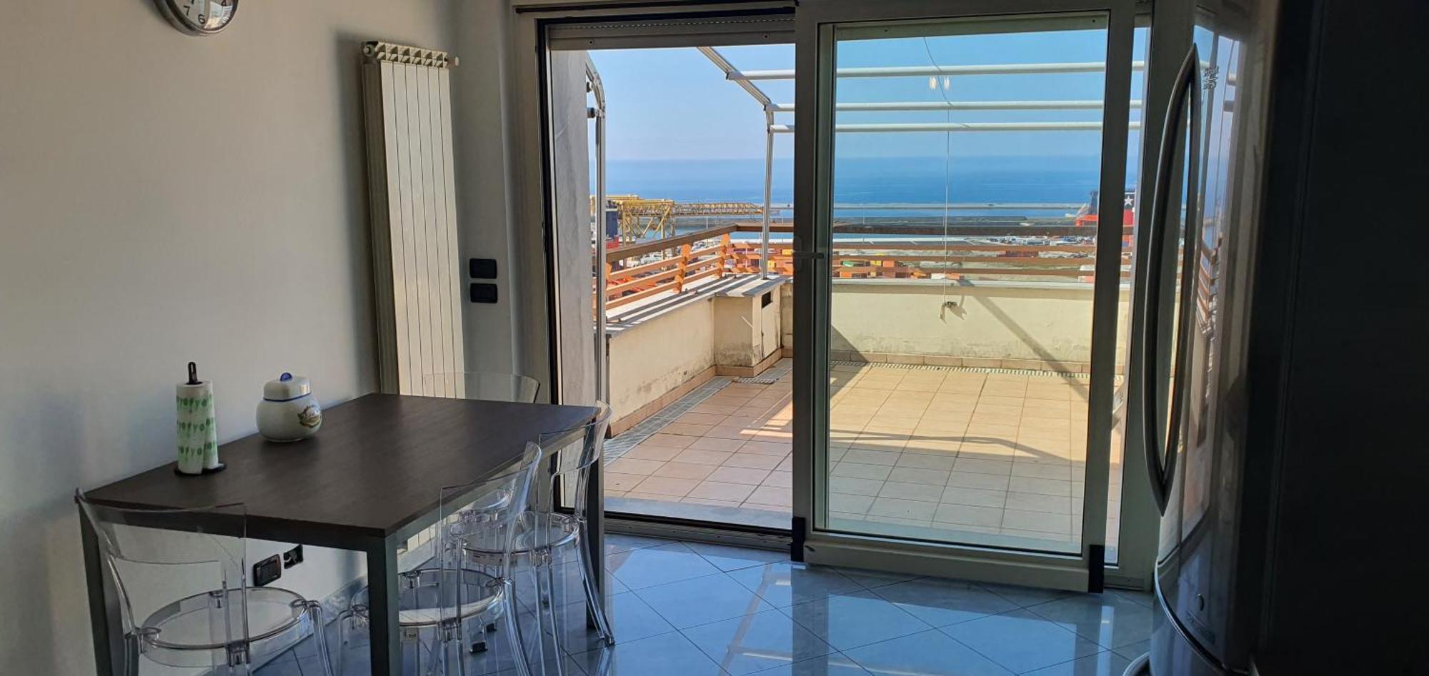 شقة Attico Con Vista Su Genova المظهر الخارجي الصورة